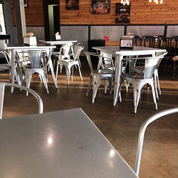 BurgerFi - Tables and chairs - Burgers Near Me - Glenview, Illinois BurgerFi - Tables and chairs - Burgers Near Me - Glenview, Illinois