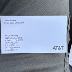 AT&T Store - Business card