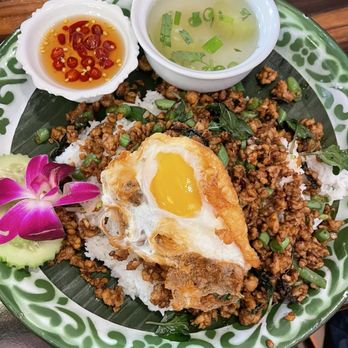 LaoTable - Spicy Thai basil fried rice - Laotian Near Me - San Francisco, California