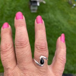 Silvermine North - My Black onyx silver ring