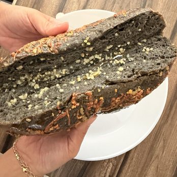 Ohh Bakery - Squid ink garlic bread - Bakeries Near Me - Buena Park, California Ohh Bakery - Squid ink garlic bread - Bakeries Near Me - Buena Park, California