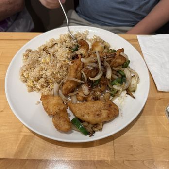 New Canton Restaurant - Salt and pepper fish lunch special with fried rice - Chinese Near Me - San Carlos, California New Canton Restaurant - Salt and pepper fish lunch special with fried rice - Chinese Near Me - San Carlos, California