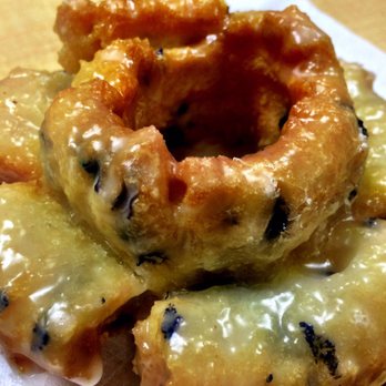 Sunshine Donuts - Blueberry Glazed Old Fashioned - Donuts Near Me - Sacramento, California Sunshine Donuts - Blueberry Glazed Old Fashioned - Donuts Near Me - Sacramento, California