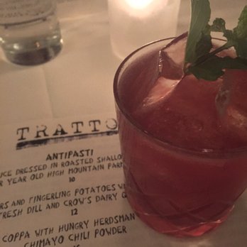 Tratto - Mezcal and blueberry cocktail; smoky, hint of sweetness and awesome - Italian Near Me - Phoenix, Arizona Tratto - Mezcal and blueberry cocktail; smoky, hint of sweetness and awesome - Italian Near Me - Phoenix, Arizona