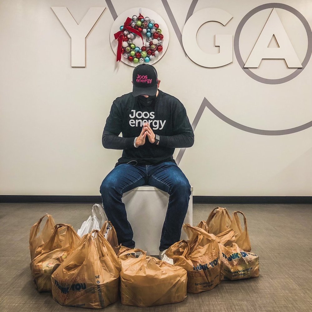 Irving School Foundation can food drive and Yoga class. Irving School Foundation can food drive and Yoga class.