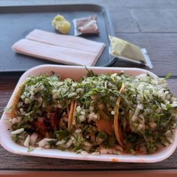 El pastor mini tacos El pastor mini tacos