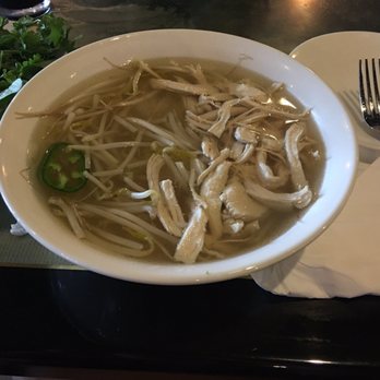 Pho Saigon - Chicken pho with bean sprouts from side plate added. - Vietnamese Near Me - Charleston, South Carolina Pho Saigon - Chicken pho with bean sprouts from side plate added. - Vietnamese Near Me - Charleston, South Carolina