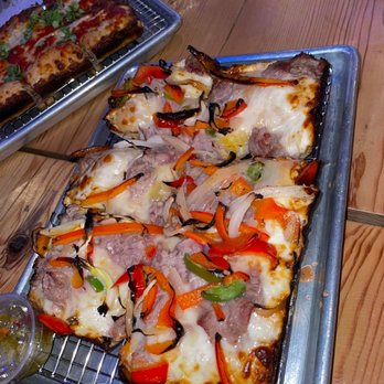 TREE HOUSE - Rocky Detroit style pizza - Comfort Food Near Me - Chicago, Illinois TREE HOUSE - Rocky Detroit style pizza - Comfort Food Near Me - Chicago, Illinois