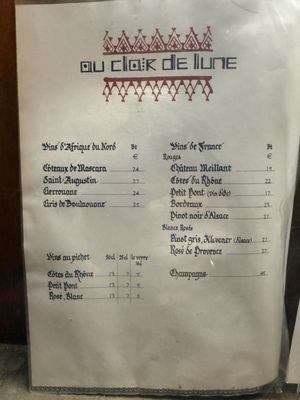 Menu photo 2 Au Clair de Lune Paris, 75