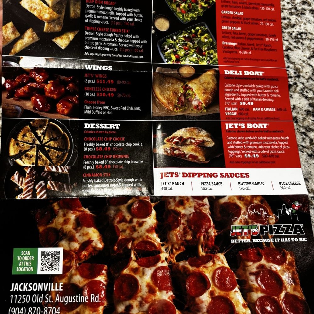 Jet's Pizza - Menu - Pizza Near Me - Jacksonville, Florida