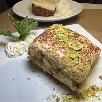 Skratch Kitchen - Dessert is served tiramisu & carrot cake. I would go back just for the desserts 10 out of 10. - Italian Near Me - Bradley Beach, New Jersey