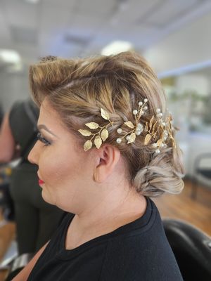 Hair Styling for any event! - "Hair Design is a Hair Salon located in Orange, CA that specializes in Hair Care, Hair Dressing, Men's Haircuts, Women's Haircuts, Kids Haircuts, Facial Waxing, Hair Extensions, and Makeup Services. Here at Hair Design, our main mission is to provide all of our customers with quality service at an affordable price. Our highly trained Hair Stylists are all certified with a true passion for hair. Hair is one of the most important aspects of any ensemble, and we want to make sure that all of our clients leave our salon feeling confident and beautiful. Give us a call today to book an appointment with one of our amazing stylists!" Hair Styling for any event! - "Hair Design is a Hair Salon located in Orange, CA that specializes in Hair Care, Hair Dressing, Men's Haircuts, Women's Haircuts, Kids Haircuts, Facial Waxing, Hair Extensions, and Makeup Services. Here at Hair Design, our main mission is to provide all of our customers with quality service at an affordable price. Our highly trained Hair Stylists are all certified with a true passion for hair. Hair is one of the most important aspects of any ensemble, and we want to make sure that all of our clients leave our salon feeling confident and beautiful. Give us a call today to book an appointment with one of our amazing stylists!"