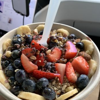Raw Jūce - Brickell - Cacao Protein Crunch Bowl- fav thing on the menu - Juice Bars & Smoothies Near Me - Miami, Florida Raw Jūce - Brickell - Cacao Protein Crunch Bowl- fav thing on the menu - Juice Bars & Smoothies Near Me - Miami, Florida