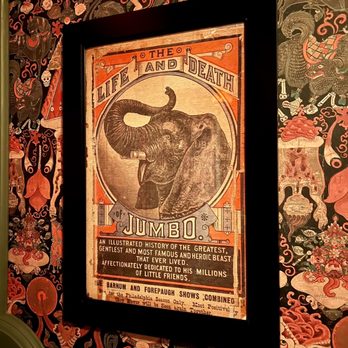 Tiger Bar - an elephant in a circus poster - Speakeasies Near Me - Nashville, Tennessee Tiger Bar - an elephant in a circus poster - Speakeasies Near Me - Nashville, Tennessee