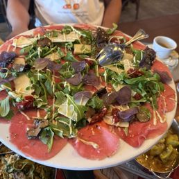 Beef carpaccio Beef carpaccio