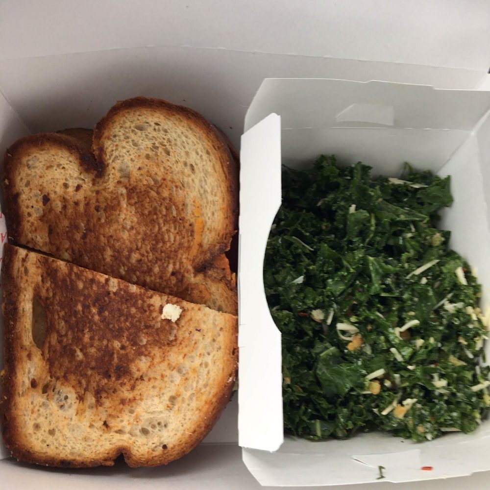 Fresh Chef Kitchen - Chicken salad sandwich and kale salad... delicious!! - New American Near Me - Cornelius, North Carolina