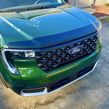All American Ford - Installed the Ford OEM Black Textured Hood Protector by Lund - Auto Repair Near Me - Old Bridge, New Jersey