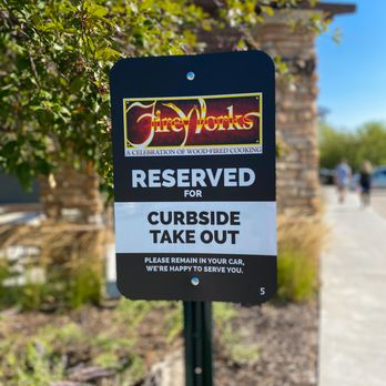 Fireworks Restaurant - Offering curbside takeout and pickup. Takeout parking is located on the North side of the building nearest Old Cheney. - American Near Me - Lincoln, Nebraska