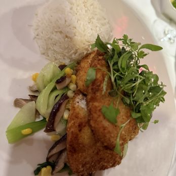 Bo Lan - Crusted snapper and veggies with miso sauce - Asian Fusion Near Me - Stuart, Florida Bo Lan - Crusted snapper and veggies with miso sauce - Asian Fusion Near Me - Stuart, Florida