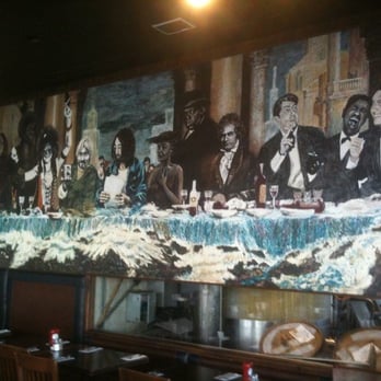 Trinity Brewhouse - Showbiz Last Supper Mural - American Near Me - Providence, Rhode Island Trinity Brewhouse - Showbiz Last Supper Mural - American Near Me - Providence, Rhode Island