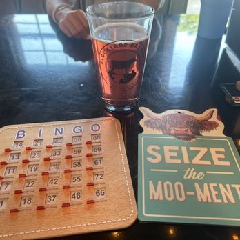 Stockyard Brewery - Bingo card and 12 Papa's Pink Lemonade seltzer! - Breweries Near Me - Lovettsville, Virginia