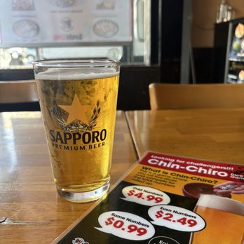 SushiStop Pasadena - Rolled two 6's!! My beer was 0.99! - Sushi Bars Near Me - Pasadena, California