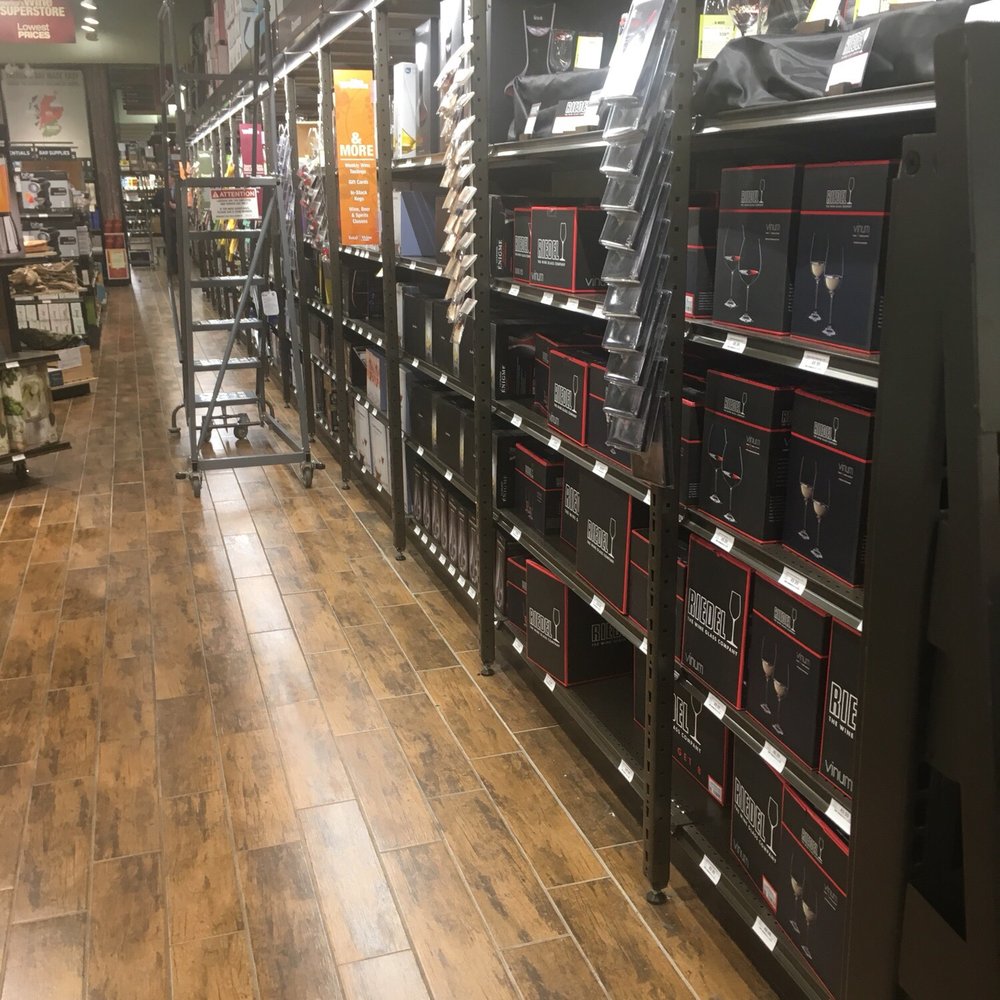 Total Wine & More - Selection of wine glasses from German manufacturer "RIEDEL" - Tobacco Shops Near Me - Houston, Texas