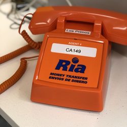 Sent money Have an issue  Use the orange phone