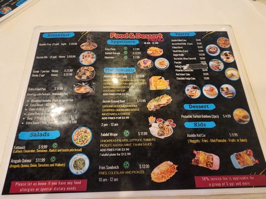 Menu photo 2 Aladdin Cafe Richardson, TX Menu photo 2 Aladdin Cafe Richardson, TX
