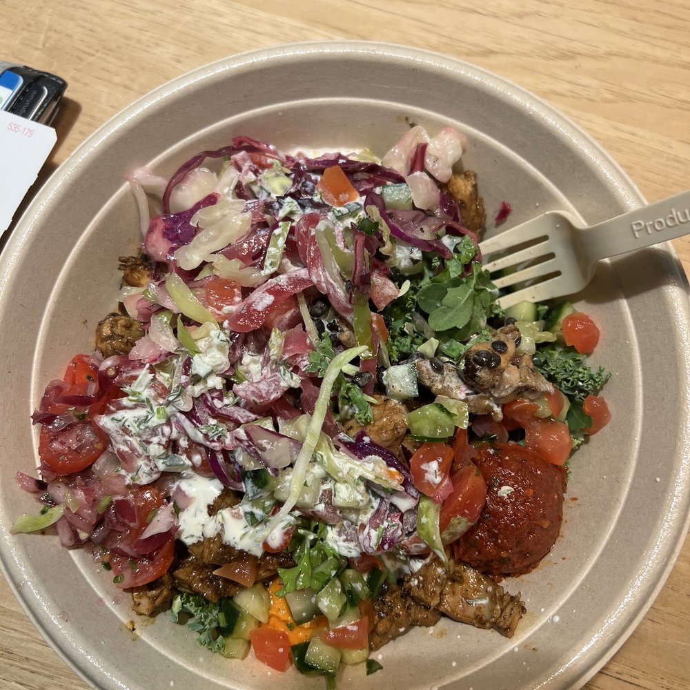 CAVA - Custom Chicken bowl - Mediterranean Near Me - Santa Monica, California CAVA - Custom Chicken bowl - Mediterranean Near Me - Santa Monica, California
