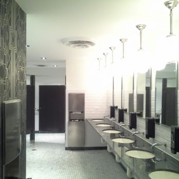 The Davis Theater - Forget the small bathrooms you knew from the Davis' past, this is MUCH better! Men's bathroom shown. - Cinema Near Me - Chicago, Illinois The Davis Theater - Forget the small bathrooms you knew from the Davis' past, this is MUCH better! Men's bathroom shown. - Cinema Near Me - Chicago, Illinois