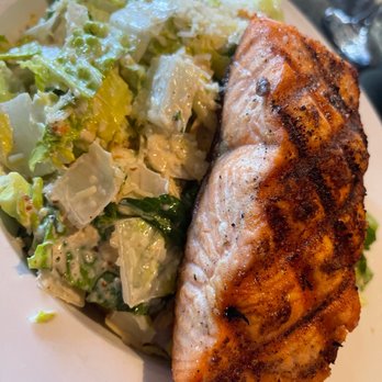 Moondance Grill - Grilled or Blackened Salmon Salad - New American Near Me - Germantown, Tennessee