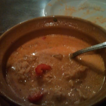 Thai Jin - Almost finished with my pineapple curry.this is my first time trying curry. - Thai Near Me - Houston, Texas