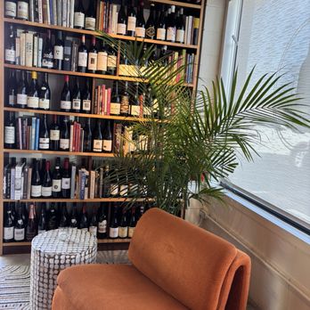 The Library - Corner seating - Wine Bars Near Me - Houston, Texas