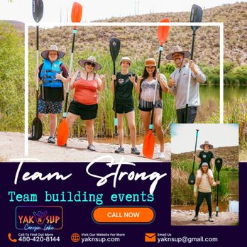 Yak N Sup - Team Building with Yak N Sup - Rafting/Kayaking Near Me - Apache Junction, Arizona Yak N Sup - Team Building with Yak N Sup - Rafting/Kayaking Near Me - Apache Junction, Arizona