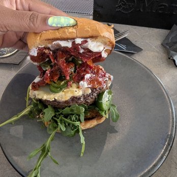 Hand Cut Chophouse - Truffle Cheeseburger - Burgers Near Me - Scottsdale, Arizona Hand Cut Chophouse - Truffle Cheeseburger - Burgers Near Me - Scottsdale, Arizona
