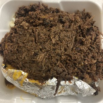 Triple J's Smokehouse - Lil'j Chopped Beef Baked Potato - Barbeque Near Me - Houston, Texas