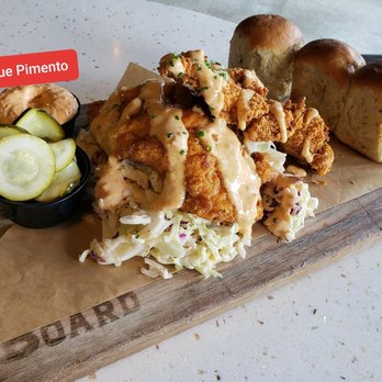 The Bread & Board - Southern Style Buttermilk Chicken Board ($15) - Sandwiches Near Me - Jacksonville, Florida