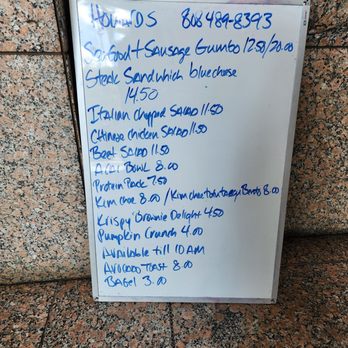 Howard’s - Today's Menu (2/15/2023) - Desserts Near Me - Honolulu, Hawaii