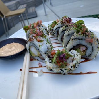 Aura Cocina - Mar y Tierra roll - Asian Fusion Near Me - Brooklyn, New York