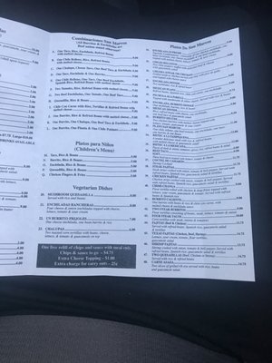 Menu photo 4 San Marcos Mexican Restaurant Meridian, MS Menu photo 4 San Marcos Mexican Restaurant Meridian, MS