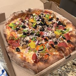 Bulldog 100 Wood Fired Pizza - Supreme pizza