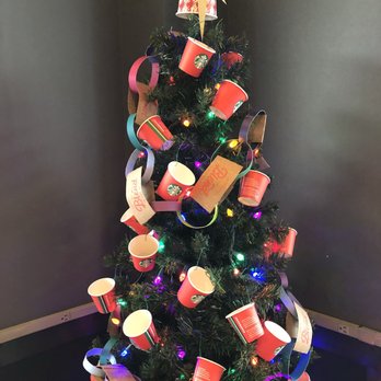 Starbucks - Decorated in cups, cup warmers - Coffee & Tea Near Me - Renton, Washington Starbucks - Decorated in cups, cup warmers - Coffee & Tea Near Me - Renton, Washington