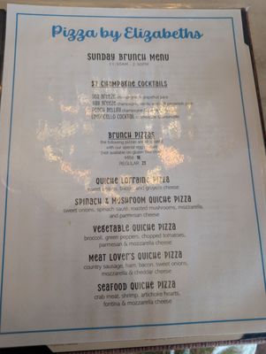 Menu photo 1 Pizza by Elizabeths Wilmington, DE