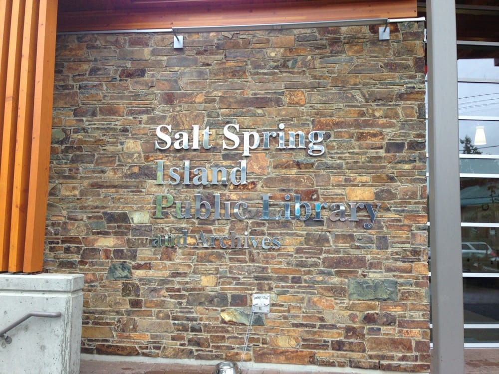SALT SPRING ISLAND PUBLIC LIBRARY - Updated February 2025 - 129 ...