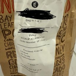 What I orders vs what I got.   Who orders no rice???
