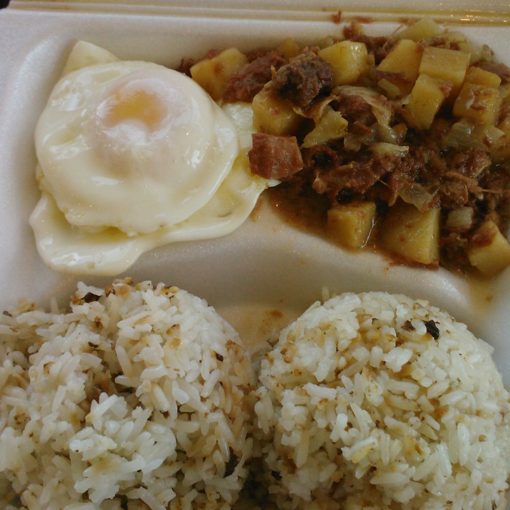 Tita Celia's - Cornbeef, eggs, and garlic fried rice! - Filipino Near Me - Carson, California Tita Celia's - Cornbeef, eggs, and garlic fried rice! - Filipino Near Me - Carson, California