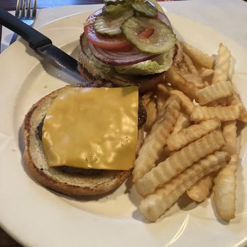 Safari Room - Bar cheeseburger $9.50 - Steakhouses Near Me - Mission Hills, California