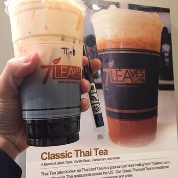7 Leaves Cafe - Thai tea - Coffee & Tea Near Me - Irvine, California
