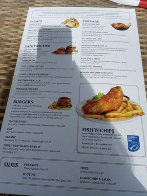 Menu photo 6 The Royal Oak Ottawa, ON Menu photo 6 The Royal Oak Ottawa, ON
